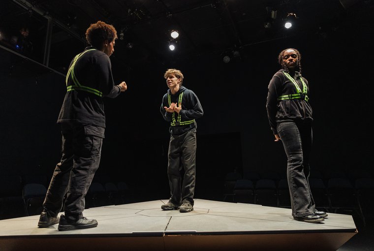 Sofonyas, Will Ingram, and Anastasia Locke in THE VESSEL