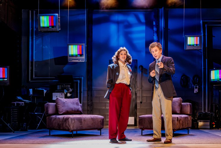 Jordan Kai Burnett and Jonathan Silver in GENE & GILDA