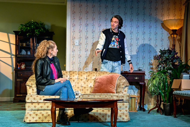 Amanda Kristin Nichols and Leighton Samuels in THE STEEL MAN