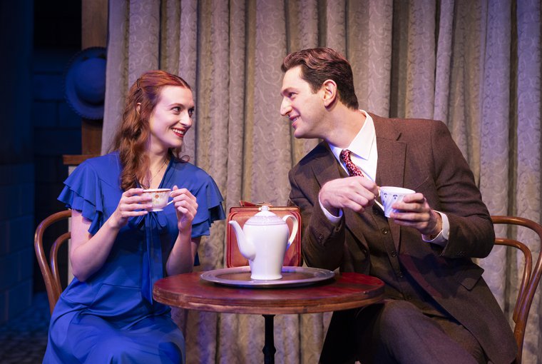 Becca Suskauer and Harris Milgrim in HOW MY GRANDPARENTS FELL IN LOVE