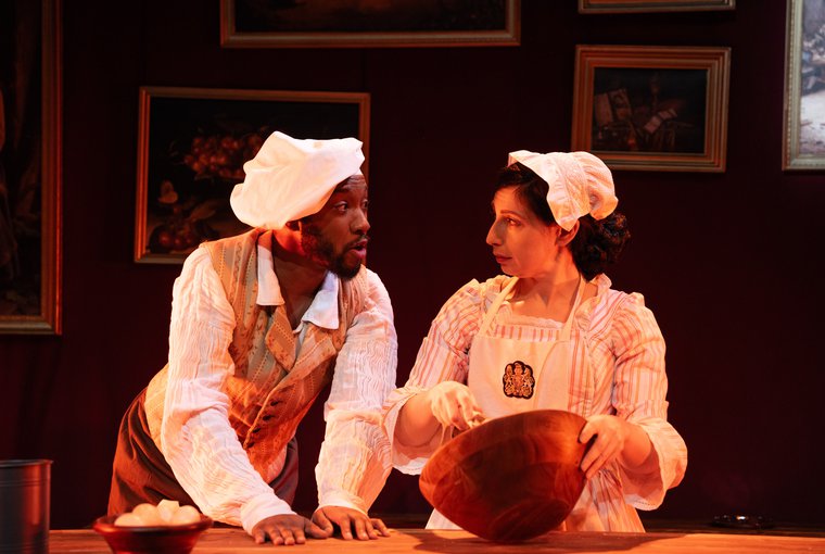 Erin Lamar and Julie Congress in SUGARCRAFT