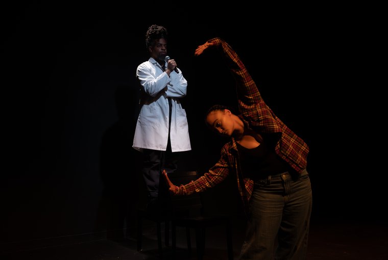 John "Faahz" Merchant and Natali Micciche in DREAMSCAPE