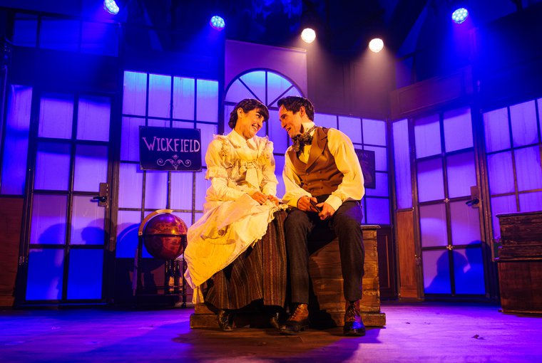 Louise Beresford and Eddy Payne in DAVID COPPERFIELD