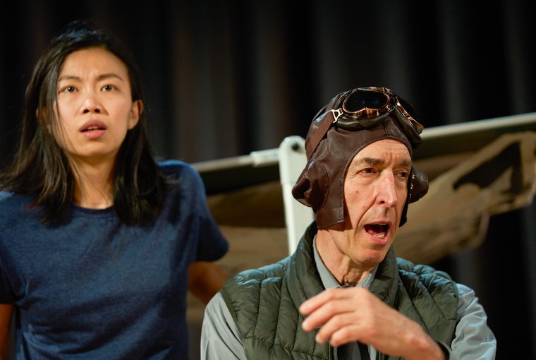 Riko Nakazono and Michael Mears in THE MISTAKE