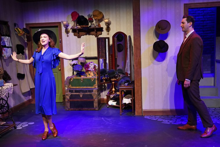 Becca Suskauer and Harris Milgrim in HOW MY GRANDPARENTS FELL IN LOVE