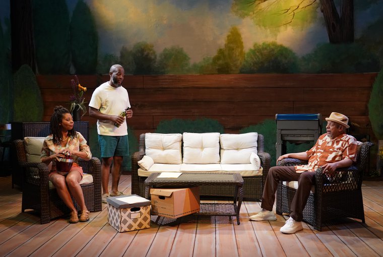 Kenya Wilson, Reggie Wilson, and Gil Tucker in UNENTITLED