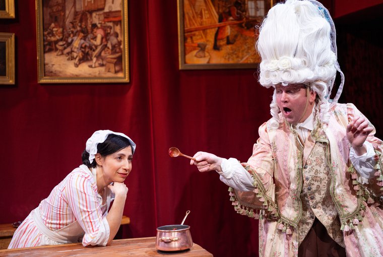 Julie Congress and Steven Conroy in SUGARCRAFT