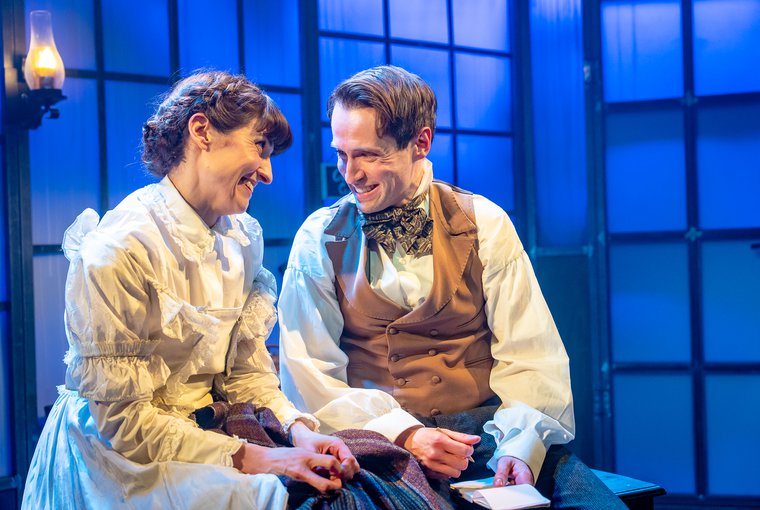 Louise Beresford and Eddy Payne in DAVID COPPERFIELD