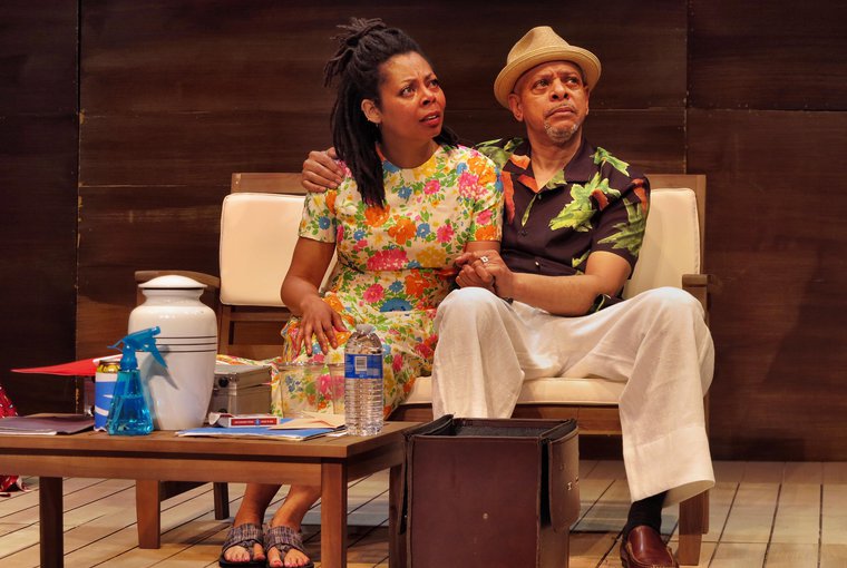 Kenya Wilson and Gil Tucker in UNENTITLED
