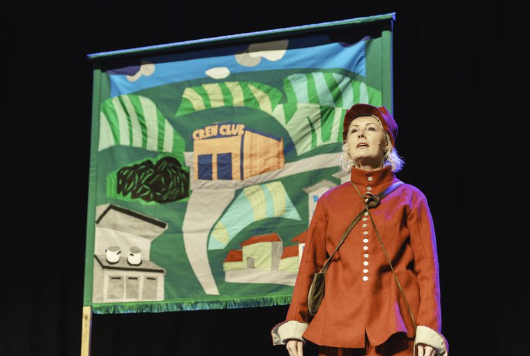 Victoria Melody in TROUBLE, STRUGGLE, BUBBLE AND SQUEAK