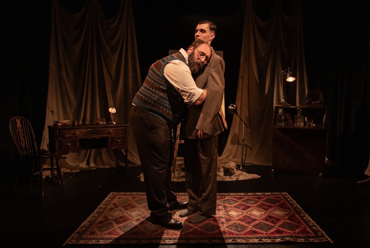 Lee Bainbridge and Jack Stokes in SHELLSHOCKED