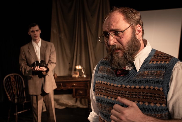 Jack Stokes and Lee Bainbridge in SHELLSHOCKED