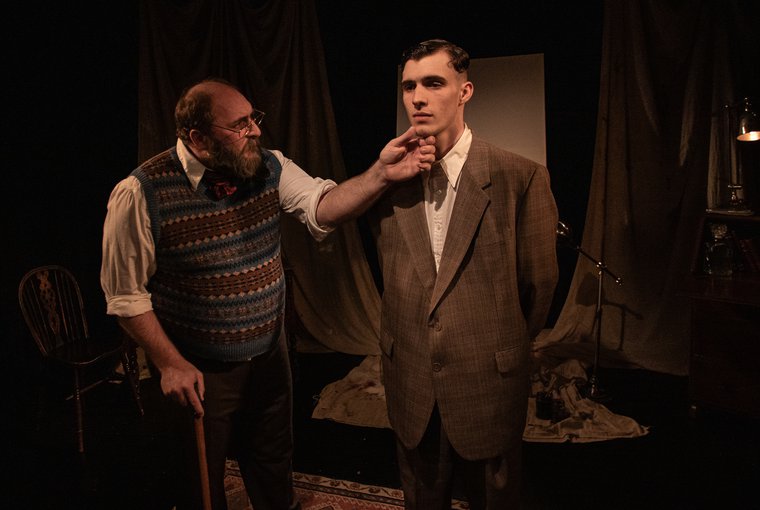Lee Bainbridge and Jack Stokes in SHELLSHOCKED