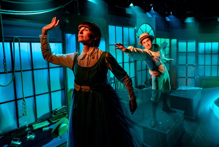 Louise Beresford and Eddy Payne in DAVID COPPERFIELD