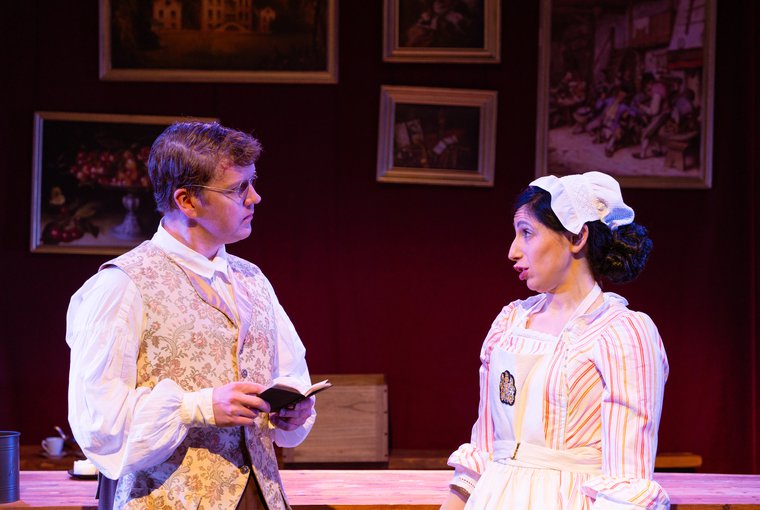 Steven Conroy and Julie Congress in SUGARCRAFT