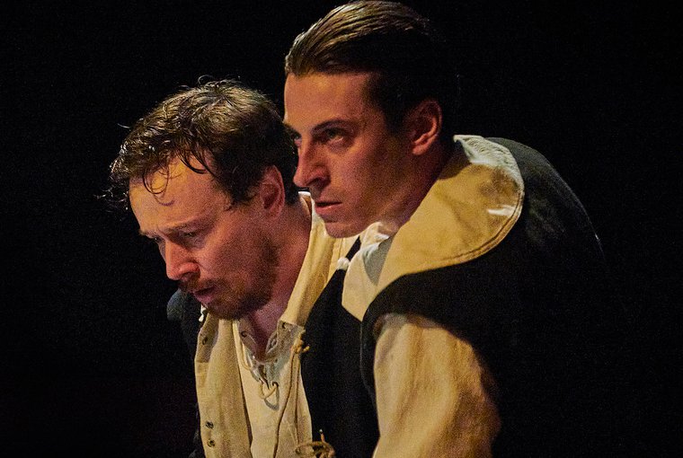 Christopher Ashman and Vincent Moisy in THE UNGODLY